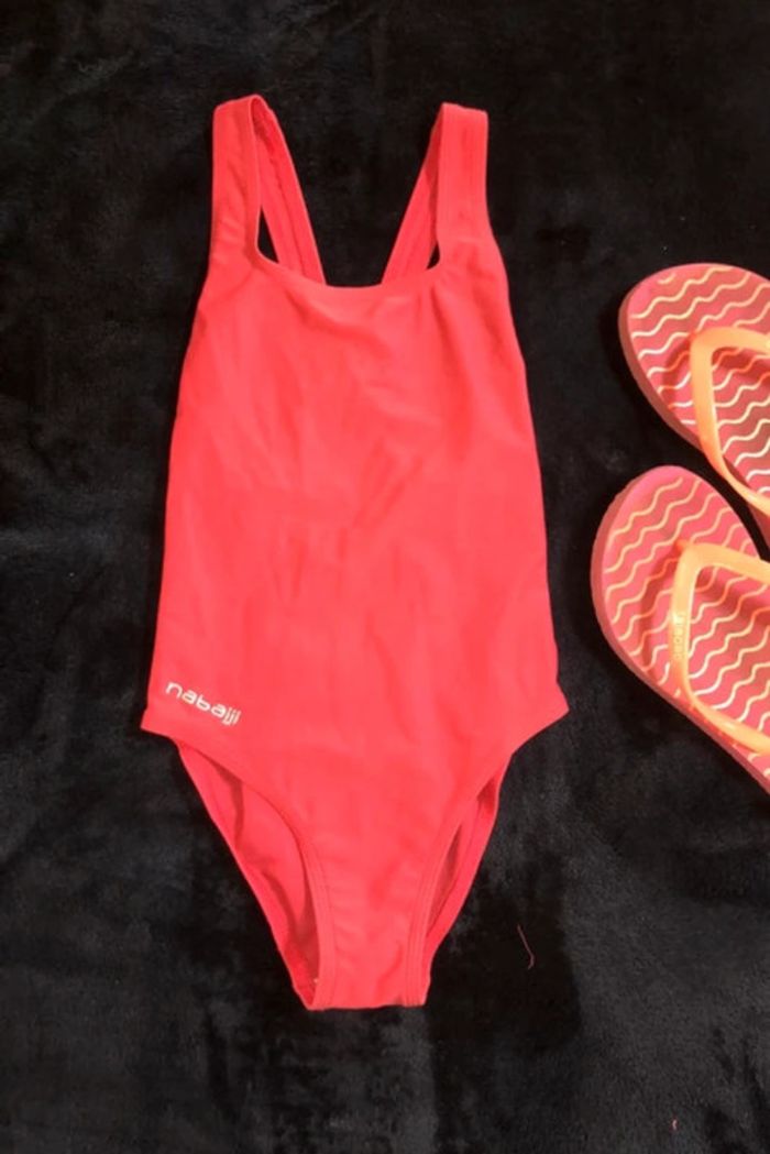 Maillot de bain 1 pièce Nabaiji 5 ans - photo numéro 2