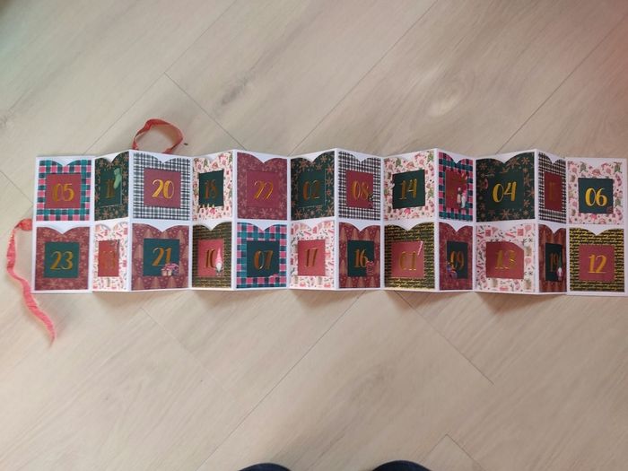 Calendrier de l'avent accordéon - photo numéro 6