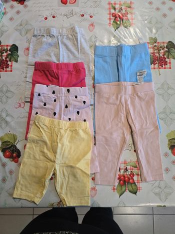 Lot leggings 12 mois