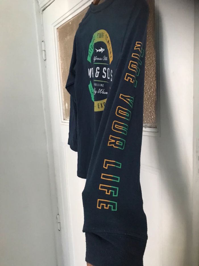 T-shirt manches longues marque Maui and sons taille 10 ans - photo numéro 8