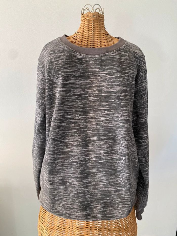Sweat Blanche Porte gris taille 34/36 - photo numéro 2