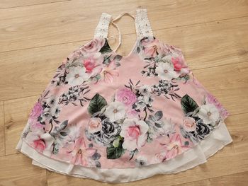 Petit haut imprimé fleuri taille M