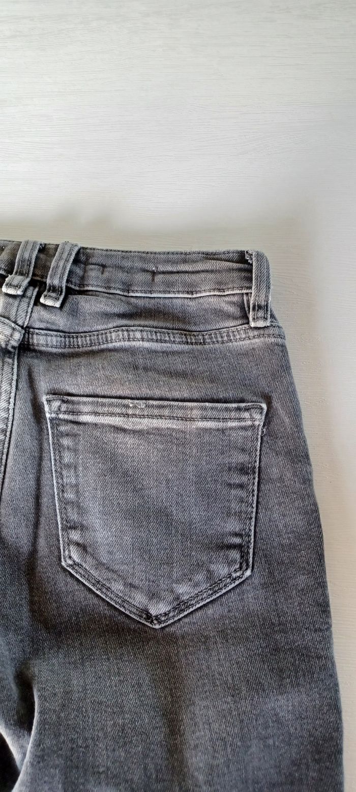 Pantalon jeans femme taille xxs élastique MNG isa - photo numéro 10