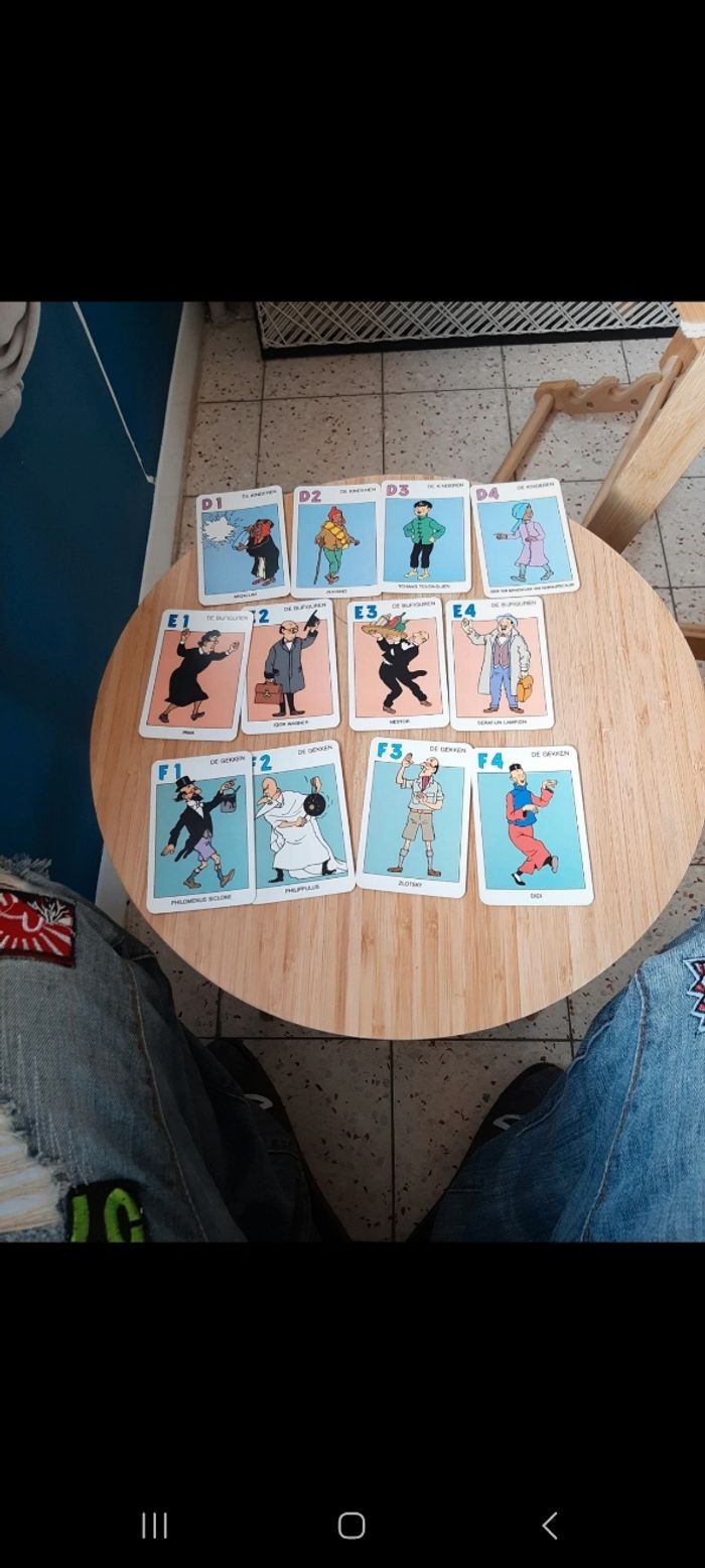 Jeux de carte tintin (collection) - photo numéro 5