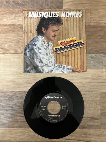 Vinyle 45 tours-Thierry Pastor-Musiques noires