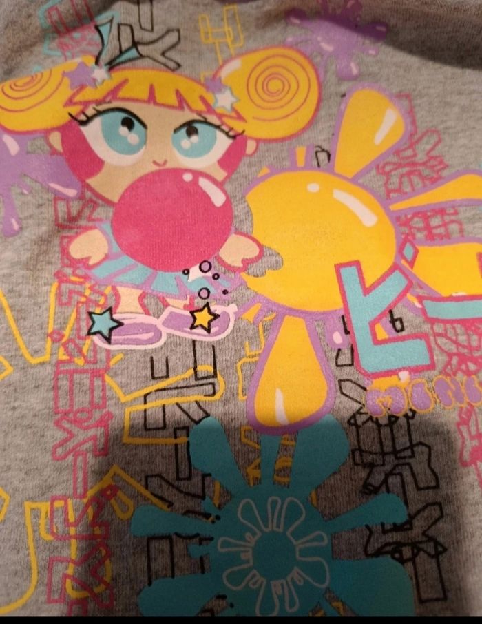 Pull Léger Manches Longues Bébé Fille Mini Sterco - 6 Mois - Motif Pop/Kawaii - photo numéro 3