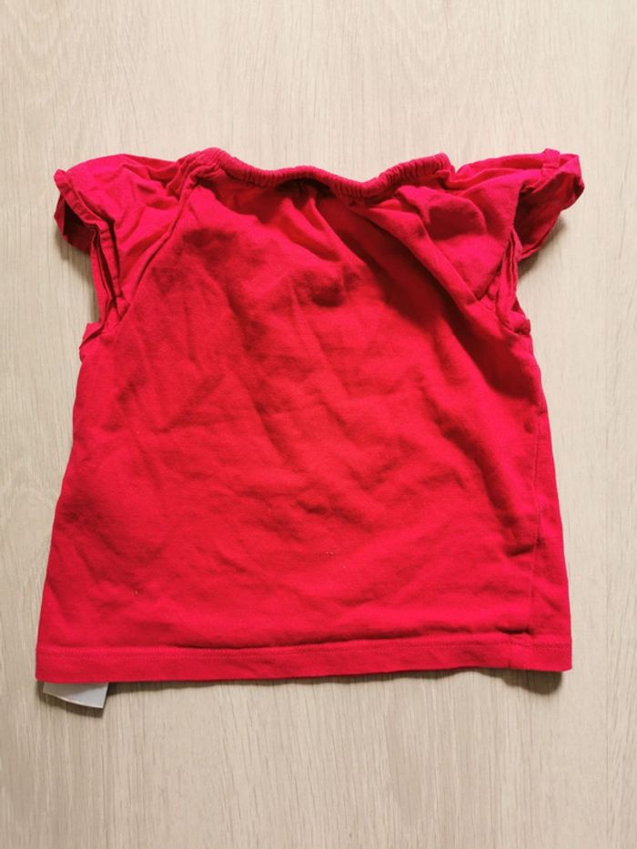 t-shirt manches courtes fille 6 mois - photo numéro 2