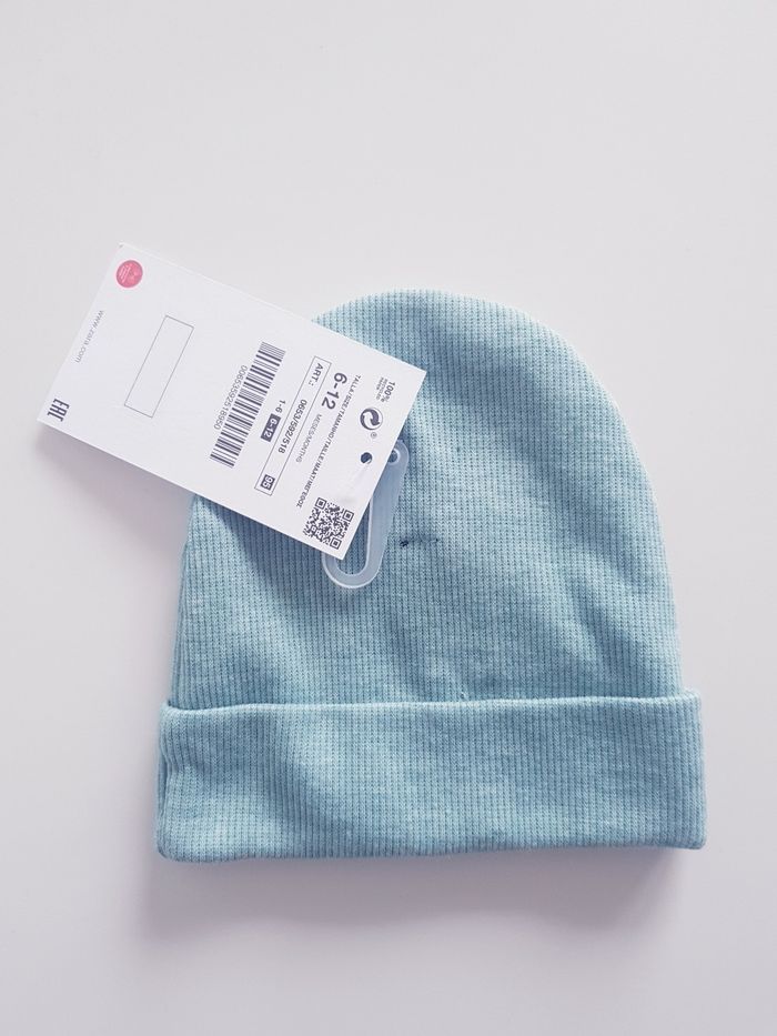 Bonnet - 6 à 12 mois - Vert d'eau - Neuf avec étiquette ! - photo numéro 2