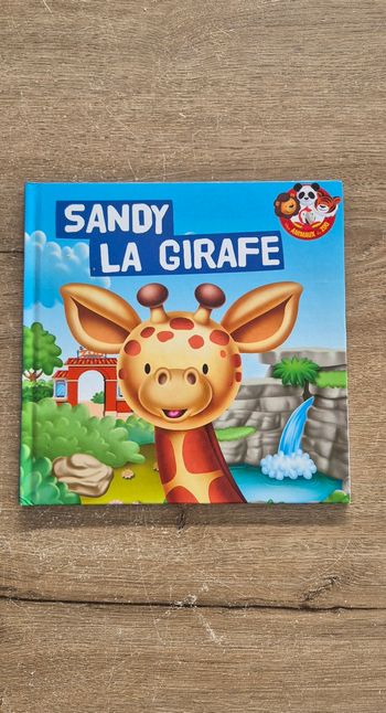 Livre Sandy la girafe