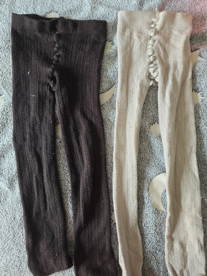Lot de 2 paires de collant calvin klein taille A - photo numéro 8