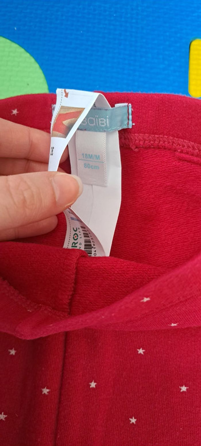 Lot 2 leggings Obaïbi 18m - photo numéro 2