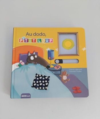 PTIT LOUP Au Dodo Livre Bébé à rabats 📚