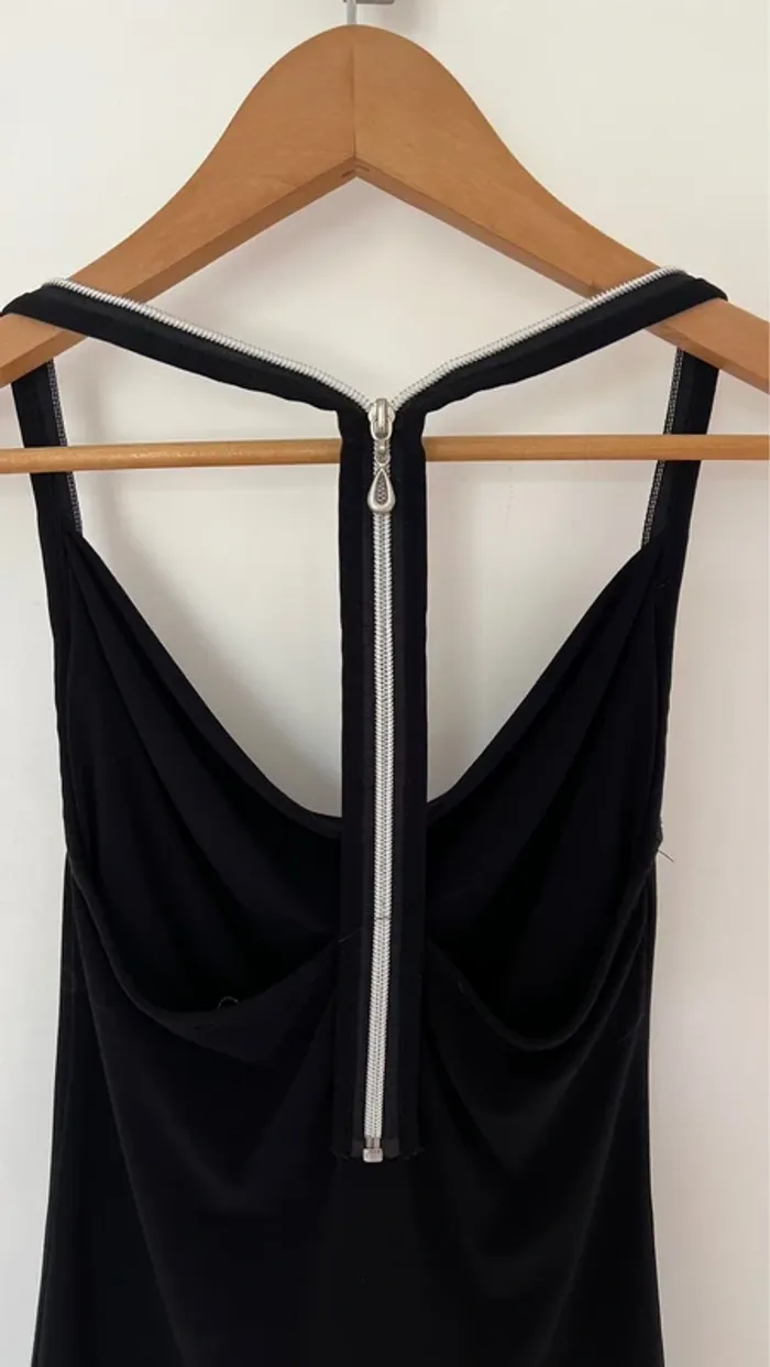 Top formé débardeur zipper dos pour ouverture selon envies - photo numéro 4