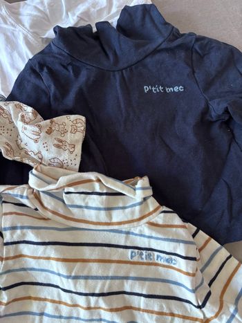 Lot tee shirt manche longue 