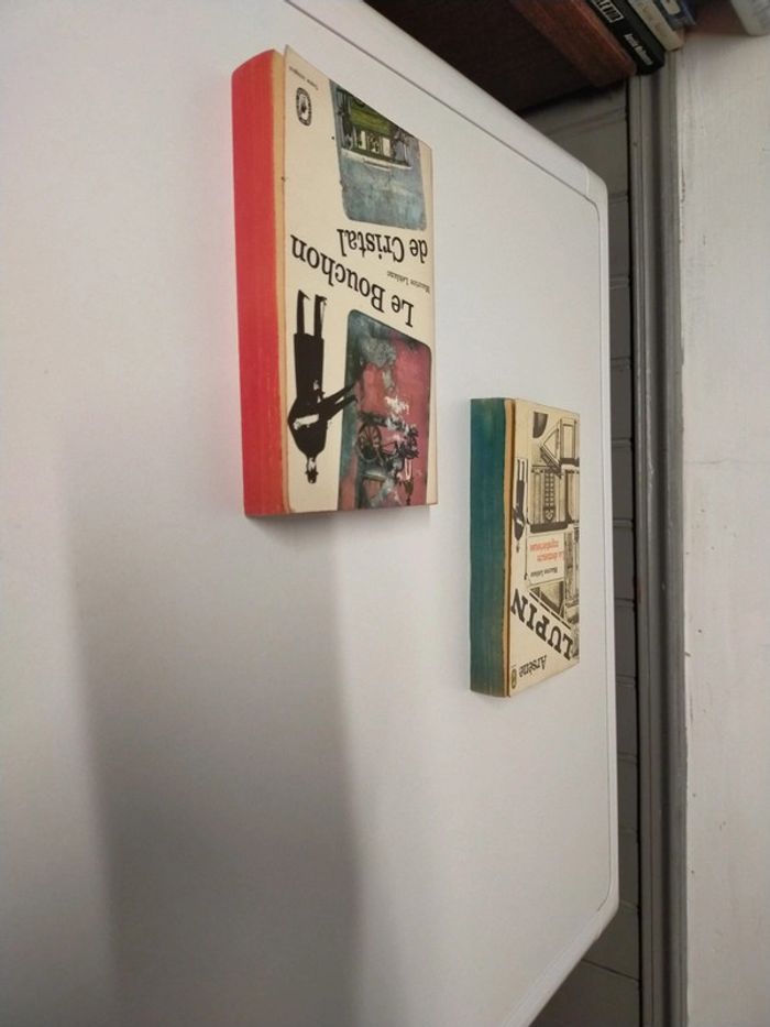 Lot de 9 livres Arsène Lupin vintages - photo numéro 3