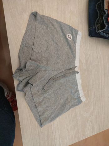 Short coton gris Jennyfer 14 ans
