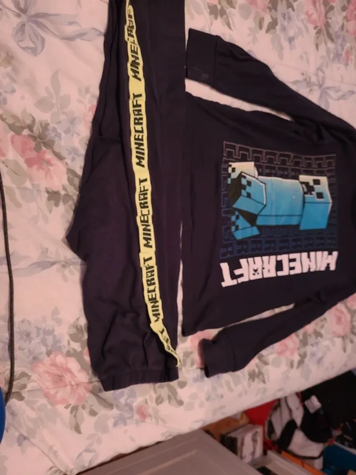 Pyjama minecraft garçon - photo numéro 4