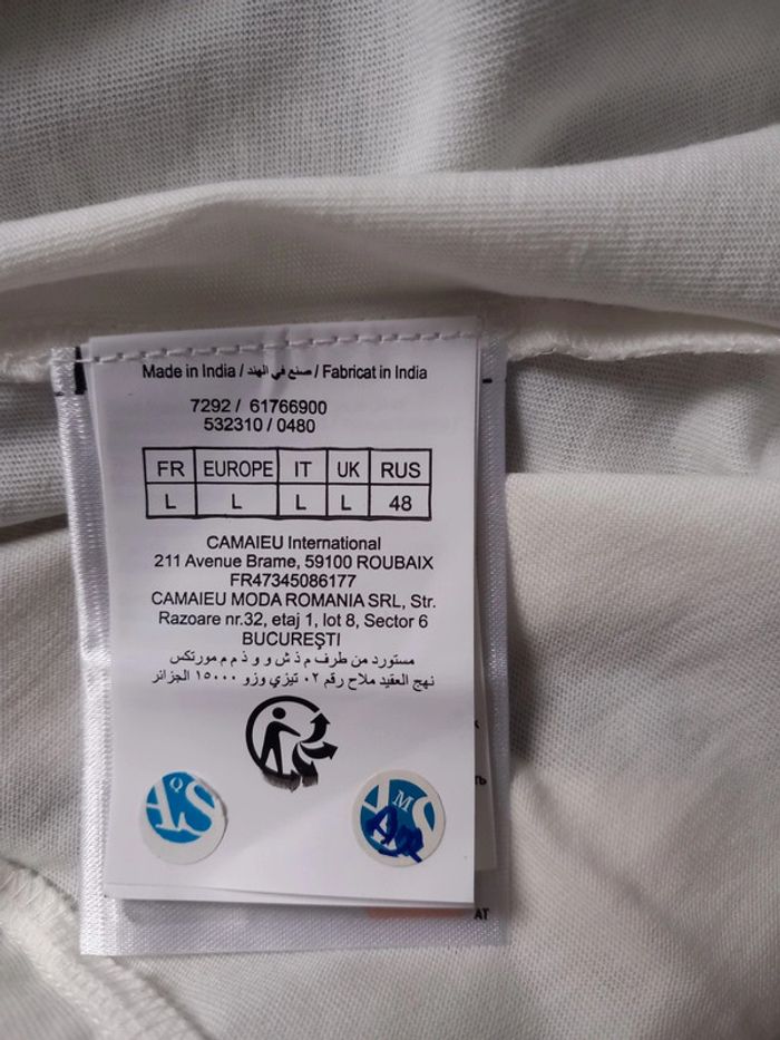 Débardeur camaïeu neuf taille L - photo numéro 4