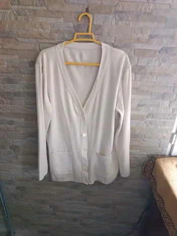 Gilet crème Gabriella Vicenza 46
