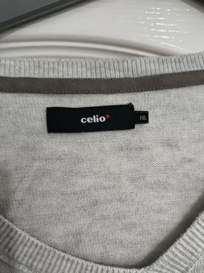 Pull écru chiné taille xxl - photo numéro 4