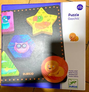 Jeu de puzzle bebe djeco