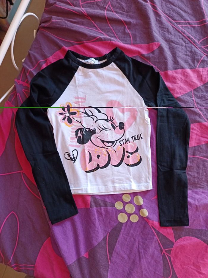 T shirt manches longues Minnie
