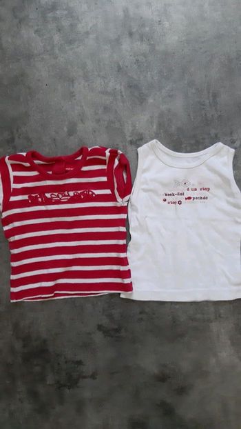 2 T-shirts fille