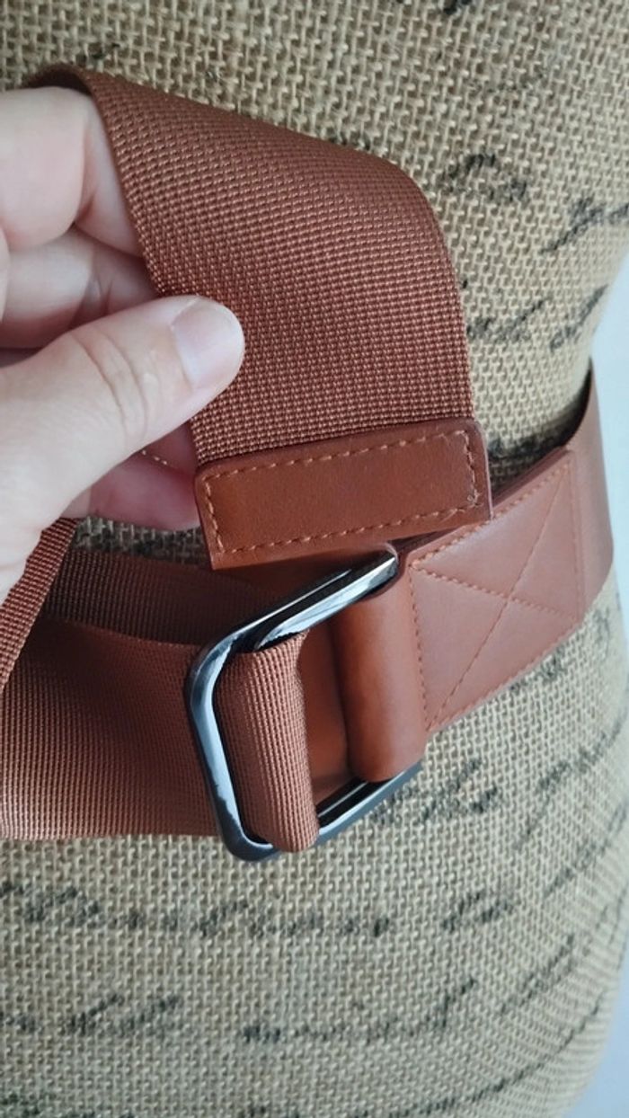 Ceinture souple marron ajustable femme - photo numéro 8