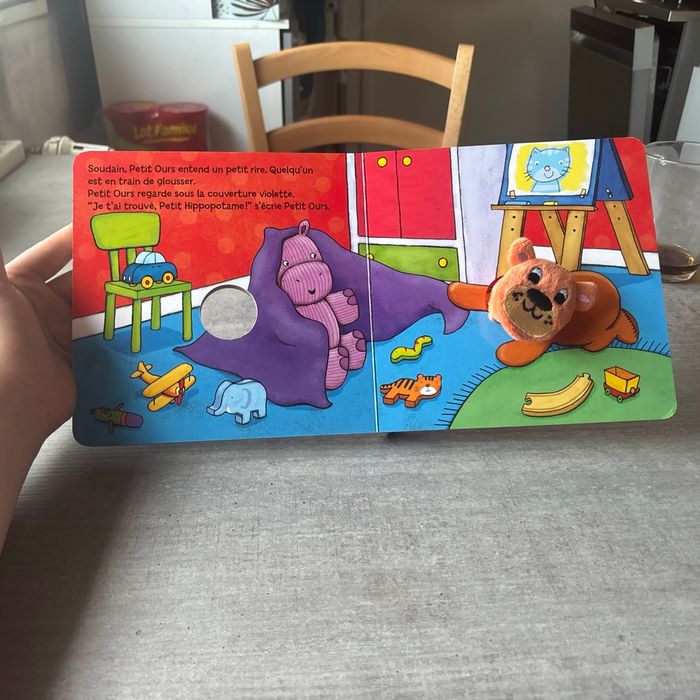 Livre petit ours joue à cache cache - photo numéro 4