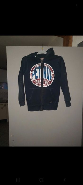 Veste à capuche petrol industrie