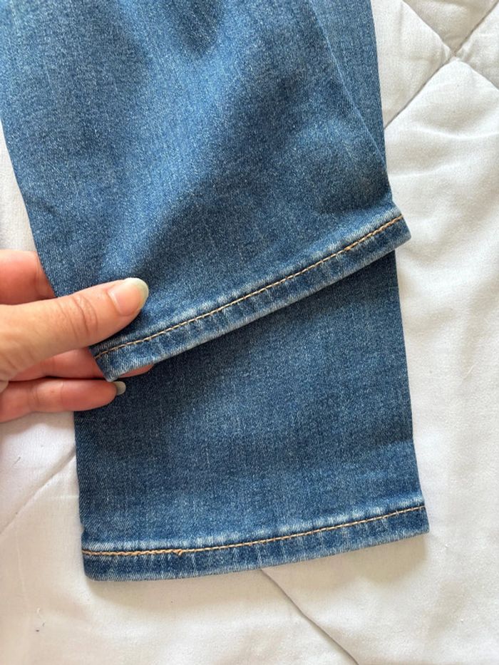 Jean Levi’s slimming skinny slim fit bleu destroy mi taille haute taille M/38 L30 - photo numéro 12