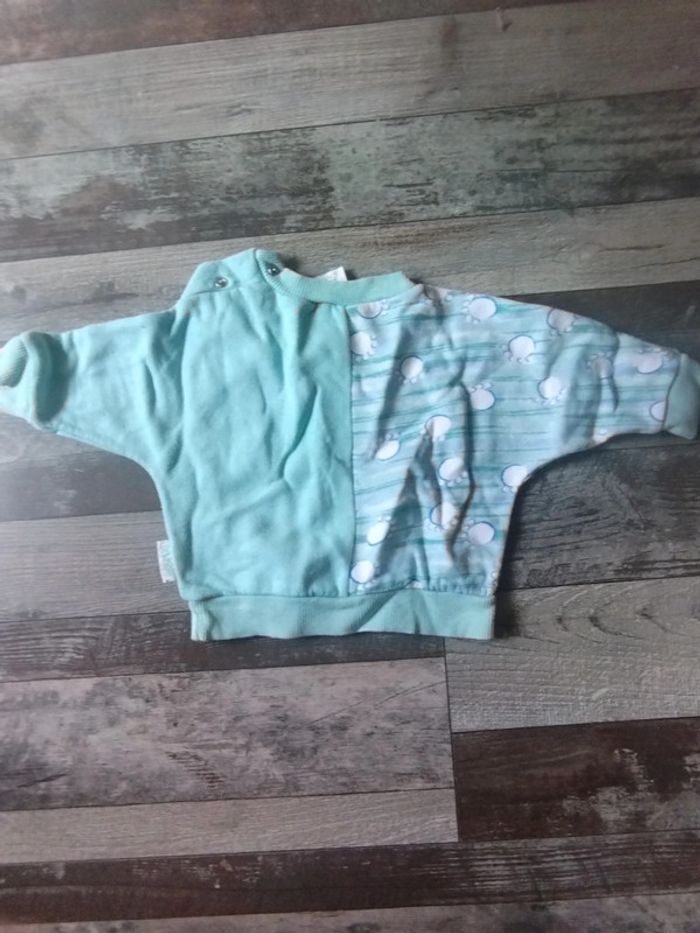 Pull 3 mois vintage mixte - photo numéro 4