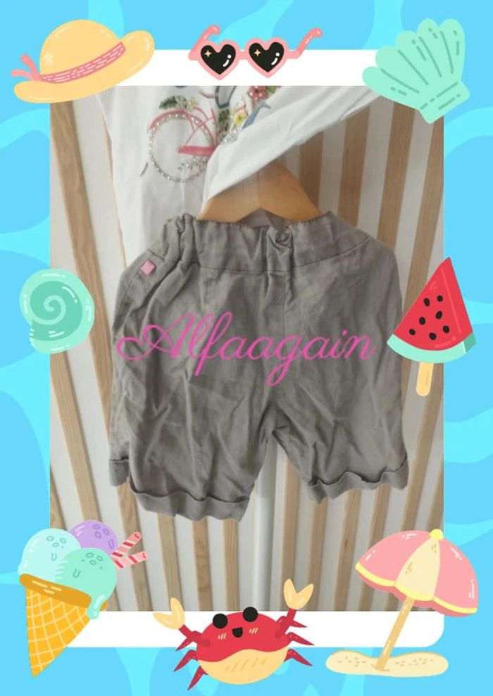 Ensemble short jean bourget t-shirt Mayoral 10ans - photo numéro 11