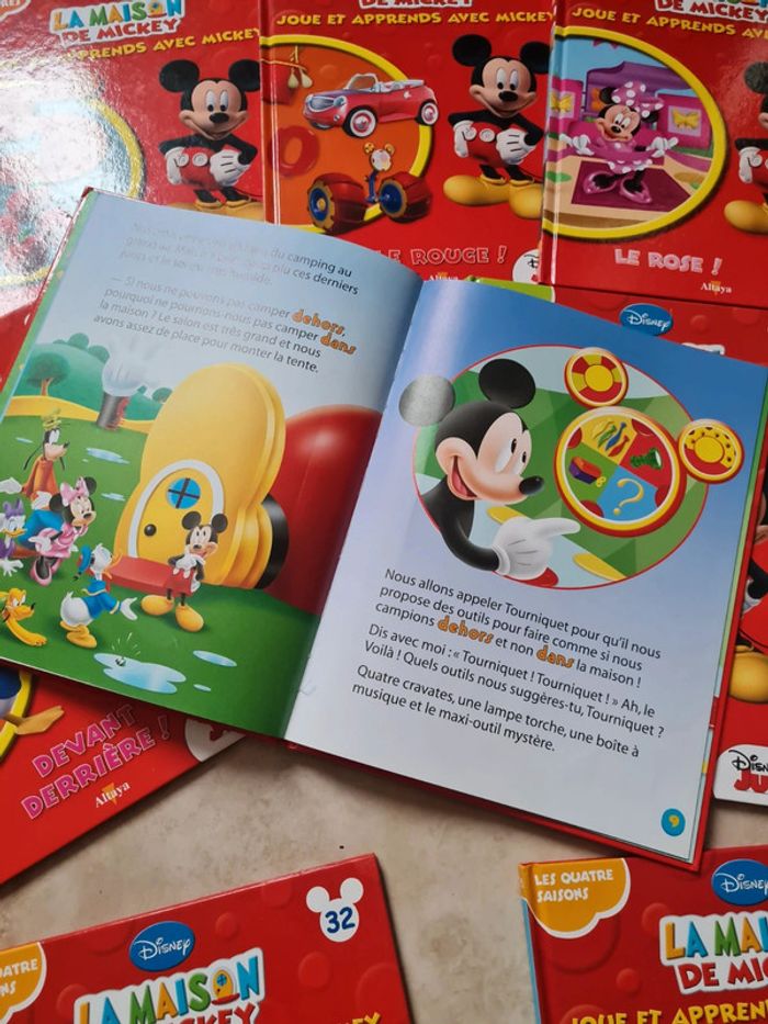 15 livres la maison de mickey joue et apprends altaya - photo numéro 8