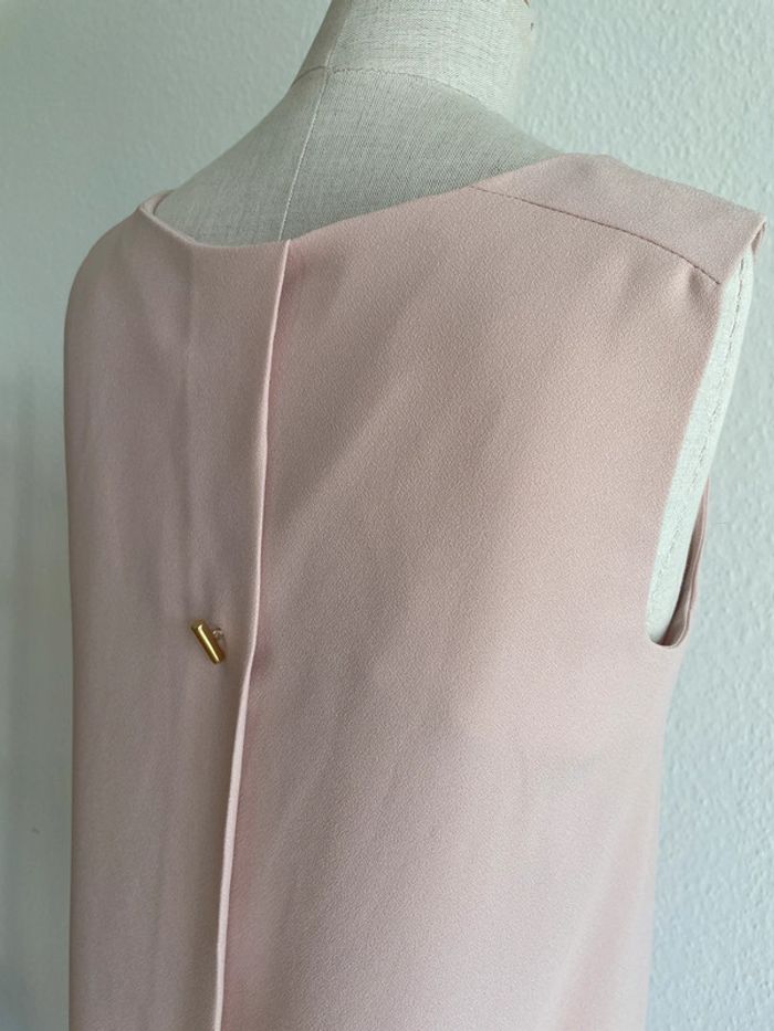 Robe rose sans manche Devernois - photo numéro 6