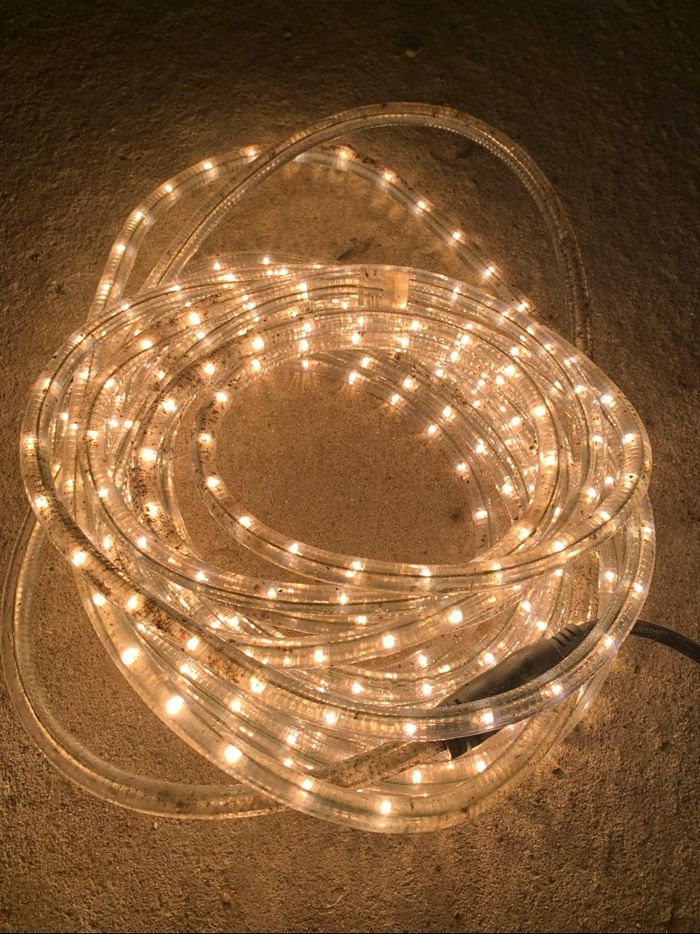 Guirlande lumineuse blanc / jaune – environ 10 m – Extérieur (IP44)