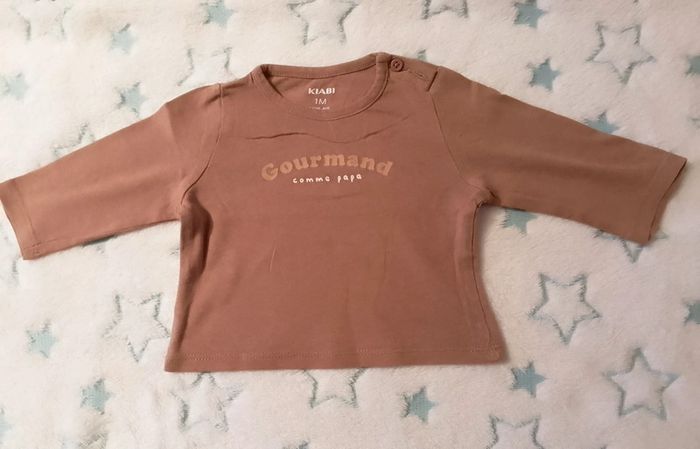 Tee-shirt gourmand comme papa