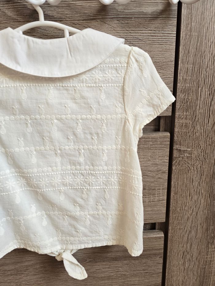 Vêtement Bébé Fille - Chemisier blanc - Sergent Major - 24 mois 86 cm - photo numéro 8