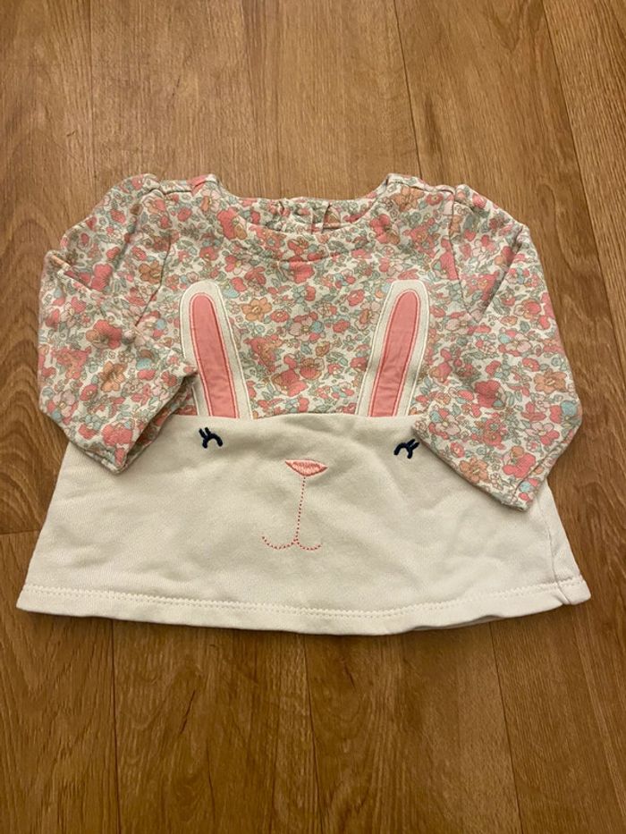 Sweat bébé fille 3/6M