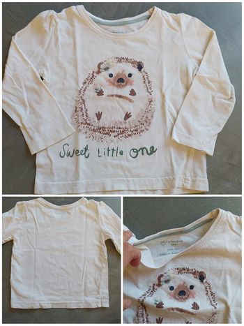 T-shirt manches longues 18 mois