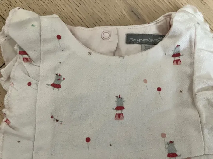 Lot 14 vêtements bébé fille 1 mois printemps/automne/hiver - photo numéro 10