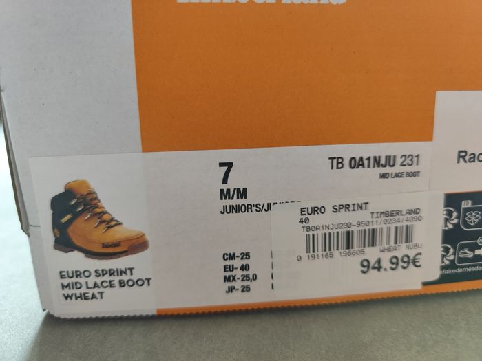 Timberland neuve jamais portée taille 40 - photo numéro 4
