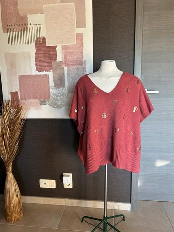 Pull poncho Cassis TU