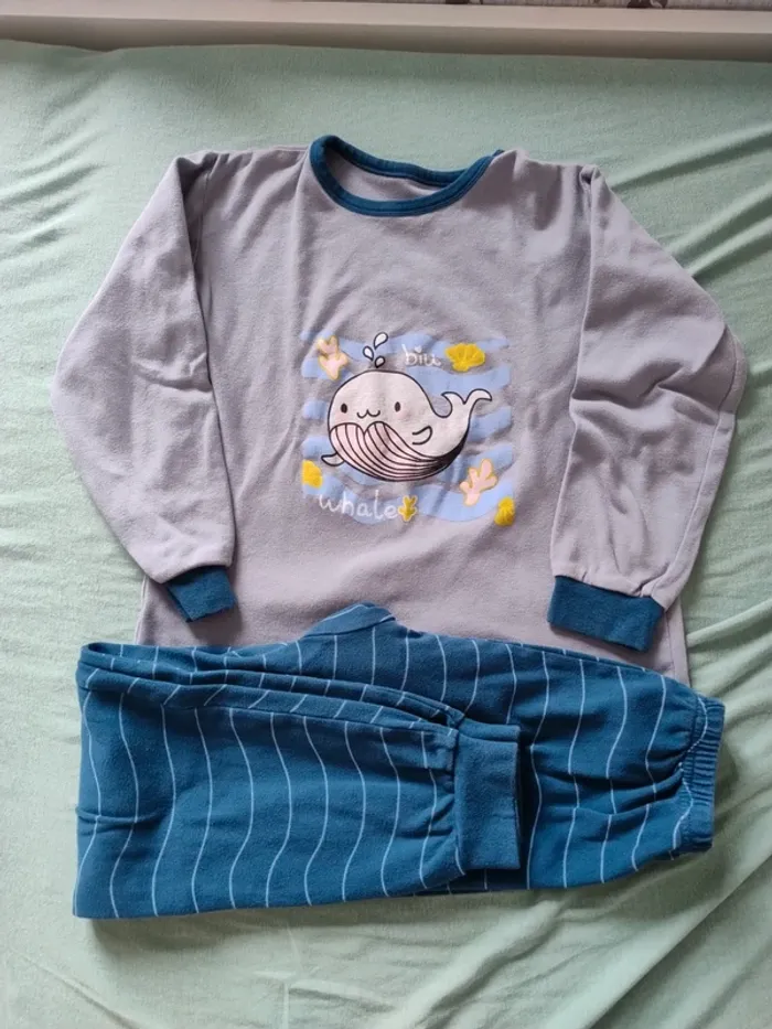 Pyjamas garçon en 100% coton - photo numéro 2