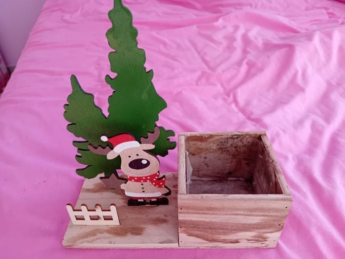 Décoration de Noël en bois