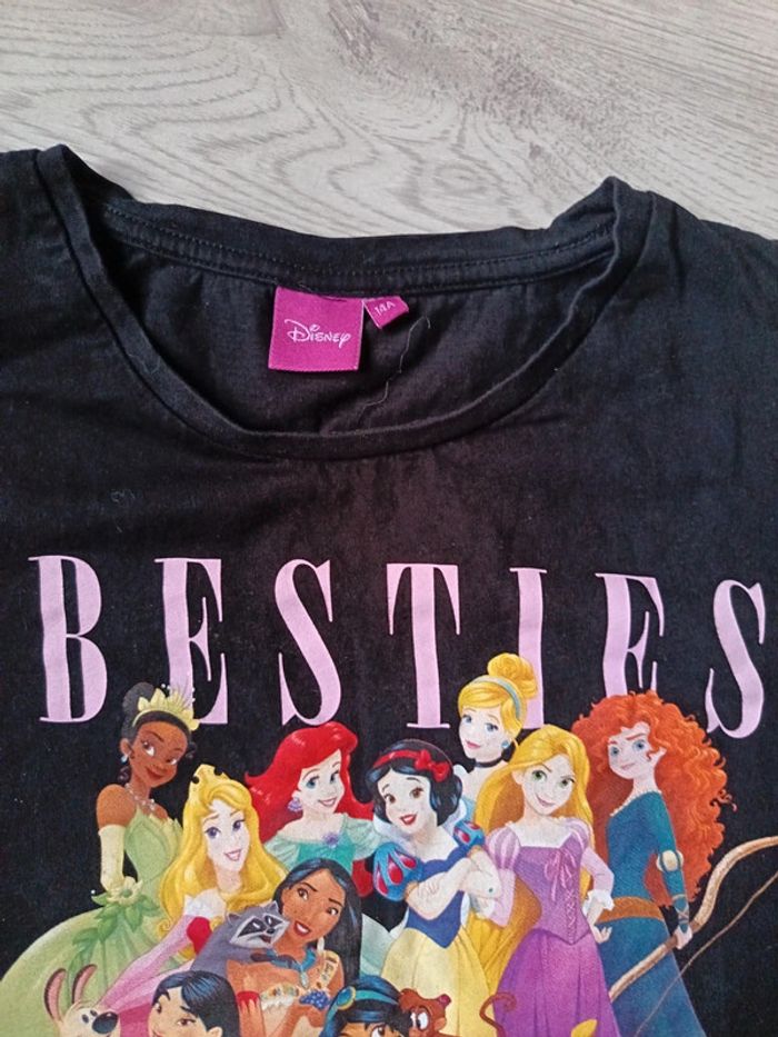Tee shirt fille 14 ans Disney Princesse tbe - photo numéro 5