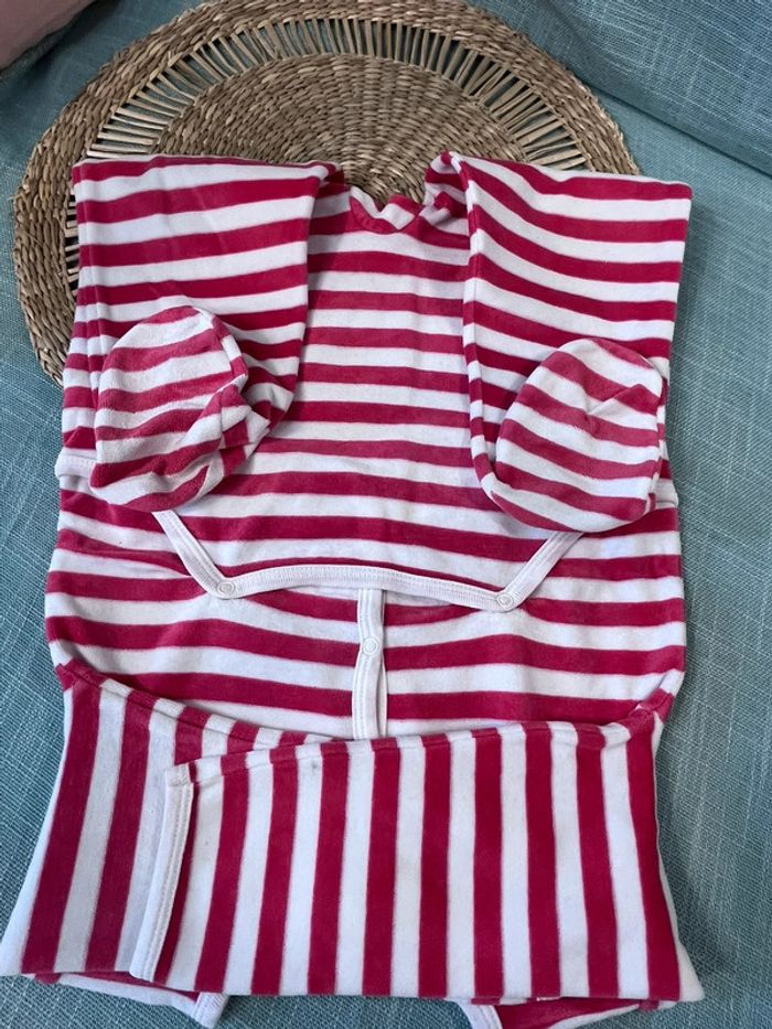 Pyjama velours 18 mois petit bateau - photo numéro 5