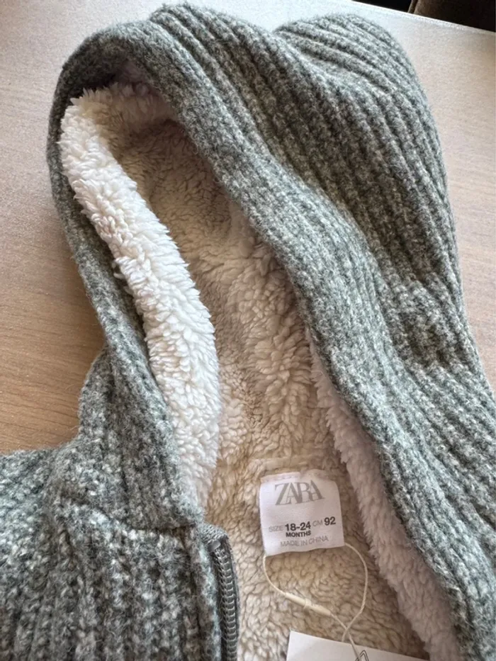 Veste polaire Zara 18/24 mois - photo numéro 5