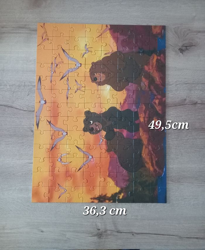 Puzzle Ravensburger " Disney Brother Bear/100 pcs " - photo numéro 2