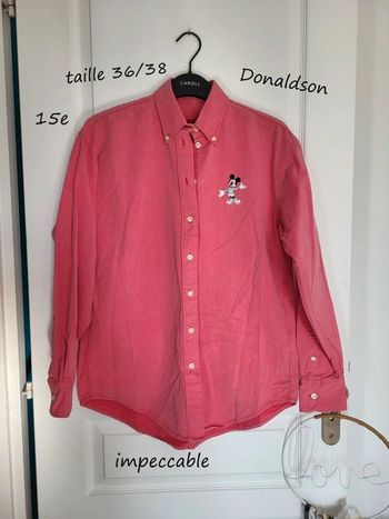 Chemise vintage ample Mickey taille 36